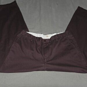 Dockers Burgundy Straight Fit